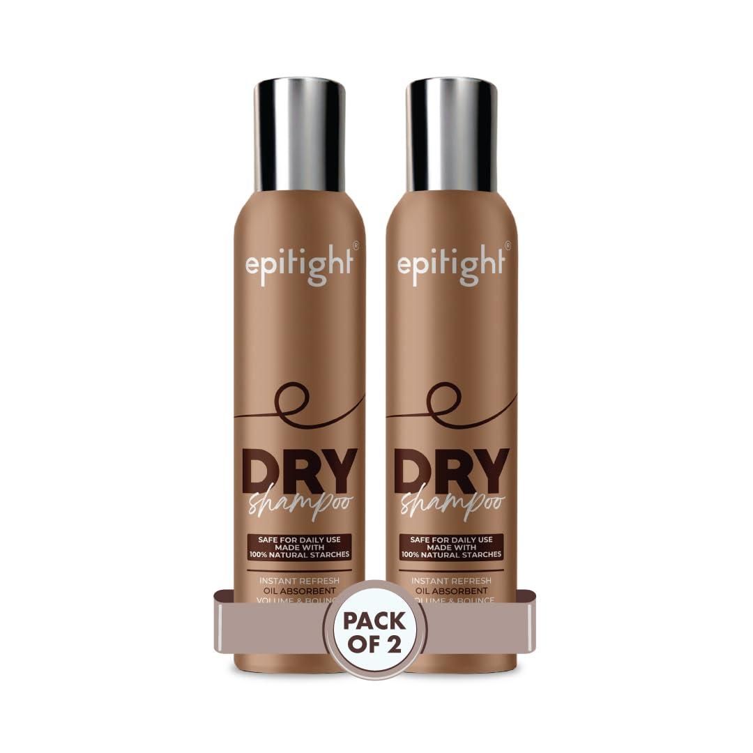 Epitight Dry Shampoo 200ml Pack of 2